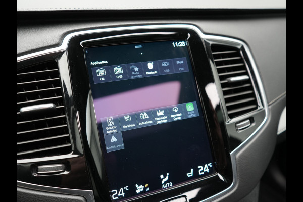 Volvo XC90 T8 Twin Engine AWD Inscription 7 Persoons Plug In Hybrid Dealer O.H PHEV | Panodak | Adaptive Cruise | Luxe Lederen Comfortzetels Massage & Ventilatie | Head Up | 360 Camera | Harman Kardon | Blis | Apple Carplay | Navigatie |