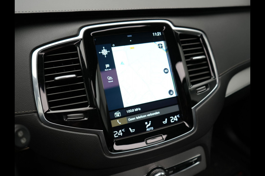 Volvo XC90 T8 Twin Engine AWD Inscription 7 Persoons Plug In Hybrid Dealer O.H PHEV | Panodak | Adaptive Cruise | Luxe Lederen Comfortzetels Massage & Ventilatie | Head Up | 360 Camera | Harman Kardon | Blis | Apple Carplay | Navigatie |