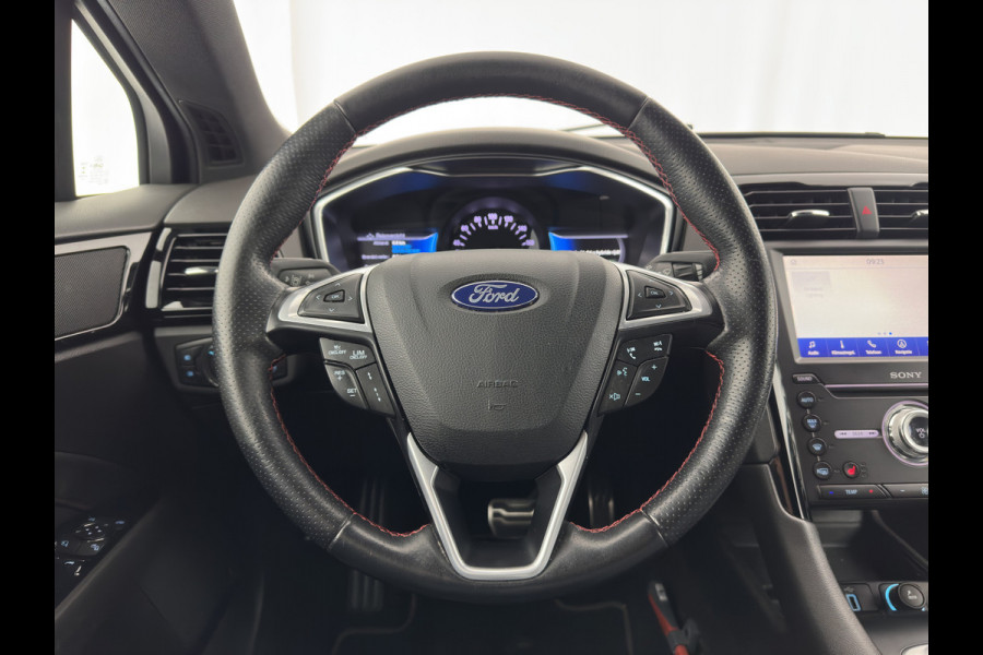 Ford Mondeo Wagon 2.0 IVCT HEV ST-Line (INCL.BTW) *LEATHER-MICROFIBRE | ADAPTIVE-CRUISE | FULL-LED | MEMORY-PACK | BLIND-SPOT | HEATED-COMFORTSEATS | CAMERA | KEYLESS | DAB+ | NAVI-FULLMAP | 18''ALU | TOWBAR*