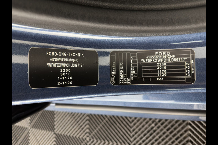 Ford Mondeo Wagon 2.0 IVCT HEV ST-Line (INCL.BTW) *LEATHER-MICROFIBRE | ADAPTIVE-CRUISE | FULL-LED | MEMORY-PACK | BLIND-SPOT | HEATED-COMFORTSEATS | CAMERA | KEYLESS | DAB+ | NAVI-FULLMAP | 18''ALU | TOWBAR*