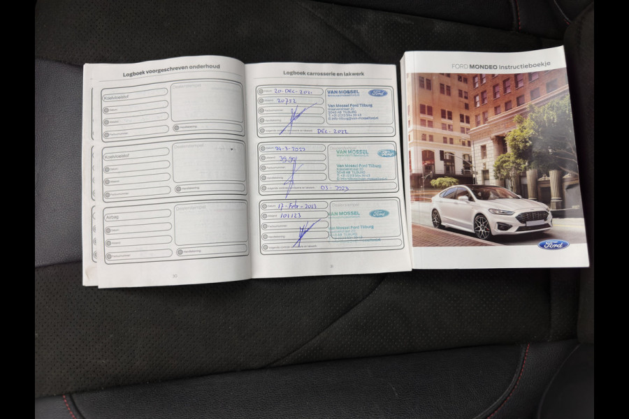 Ford Mondeo Wagon 2.0 IVCT HEV ST-Line (INCL.BTW) *LEATHER-MICROFIBRE | ADAPTIVE-CRUISE | FULL-LED | MEMORY-PACK | BLIND-SPOT | HEATED-COMFORTSEATS | CAMERA | KEYLESS | DAB+ | NAVI-FULLMAP | 18''ALU | TOWBAR*