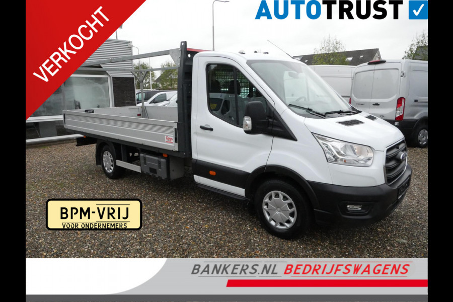 Ford Transit 2.0 TDCI 130PK, L4, Pickup, Airco, Open laadbak L*B*H = 420*210*40