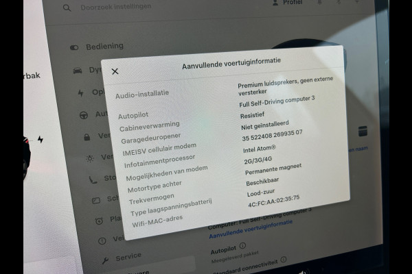 Tesla Model 3 Standard RWD Plus 60 kWh 85% SOH Trekhaak (1.000kg) Rijklaarprijs!