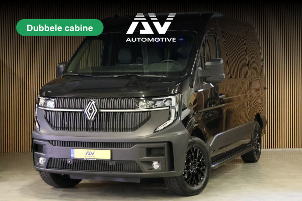 Renault Master T35 2.0 dCi 170 L2H2 DC | 6-Zitter | Navigatie | Camera | CarPlay | LED Koplampen | DAB | PDC V+A | Cruise control | Nieuwe APK | Dubbel cabine | Uniek