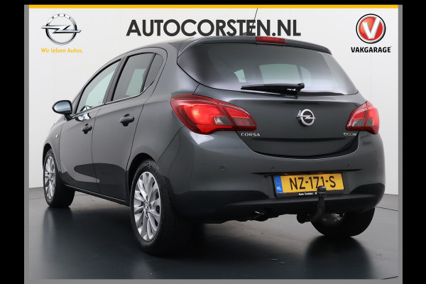 Opel Corsa Turbo 90pk 5d Innovation Bi-Xenon Camera PDC Trekhaak ECC 1/2 Leer Volledig Dealer onderhouden! laatste beurt bij 111.000km Priv.Glass