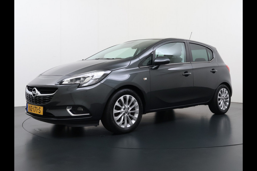 Opel Corsa Turbo 90pk 5d Innovation Bi-Xenon Camera PDC Trekhaak ECC 1/2 Leer Volledig Dealer onderhouden! laatste beurt bij 111.000km Priv.Glass