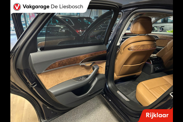 Audi A8 55 TFSI quattro / Leder / Navigatie / 20inch / B&O / stoel verwarming voor + achter.