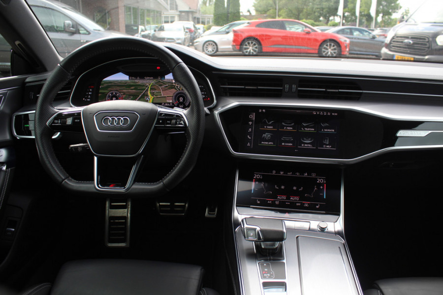 Audi A6 Avant S6 TDI quattro / Trekhaak / Panoramadak / 360Camera / Head-up / Standverwarming / 20'' / Softclose / B&O / RS Seats / Stuur+Stoelverwarming / Dodehoek / DAB / ACC