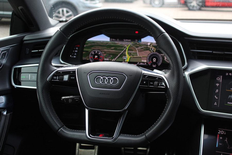 Audi A6 Avant S6 TDI quattro / Trekhaak / Panoramadak / 360Camera / Head-up / Standverwarming / 20'' / Softclose / B&O / RS Seats / Stuur+Stoelverwarming / Dodehoek / DAB / ACC