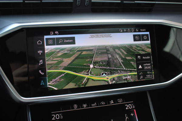 Audi A6 Avant S6 TDI quattro / Trekhaak / Panoramadak / 360Camera / Head-up / Standverwarming / 20'' / Softclose / B&O / RS Seats / Stuur+Stoelverwarming / Dodehoek / DAB / ACC