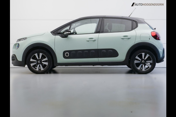 Citroën C3 1.2 PureTech Shine (APPLE CARPLAY,LED,PANORAMA,STOELVERWARMING,CLIMATE,CRUISE,PARKEERSENSOREN,LM-VELGEN,TOPCONDITIE)