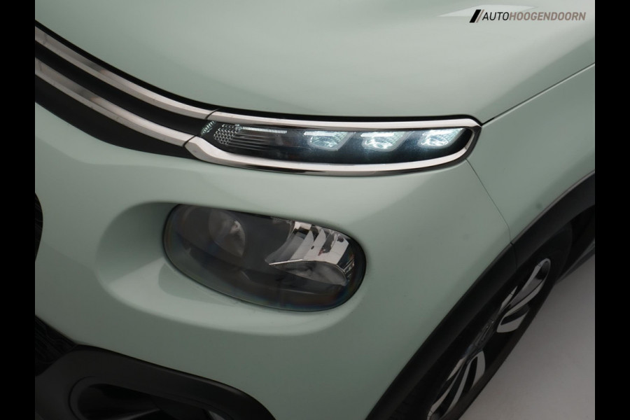 Citroën C3 1.2 PureTech Shine (APPLE CARPLAY,LED,PANORAMA,STOELVERWARMING,CLIMATE,CRUISE,PARKEERSENSOREN,LM-VELGEN,TOPCONDITIE)