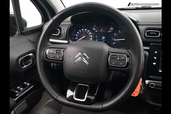 Citroën C3 1.2 PureTech Shine (APPLE CARPLAY,LED,PANORAMA,STOELVERWARMING,CLIMATE,CRUISE,PARKEERSENSOREN,LM-VELGEN,TOPCONDITIE)