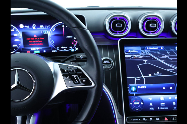 Mercedes-Benz C-Klasse Estate 300 e AMG Plug-In Hybride Panorama Schuif-Kanteldak | Trekhaak | Digital Light | 360° camera | Easy Pack Achterklep | Apple CarPlay. Inclusief 24 maanden MB Certified garantie voor Europa.