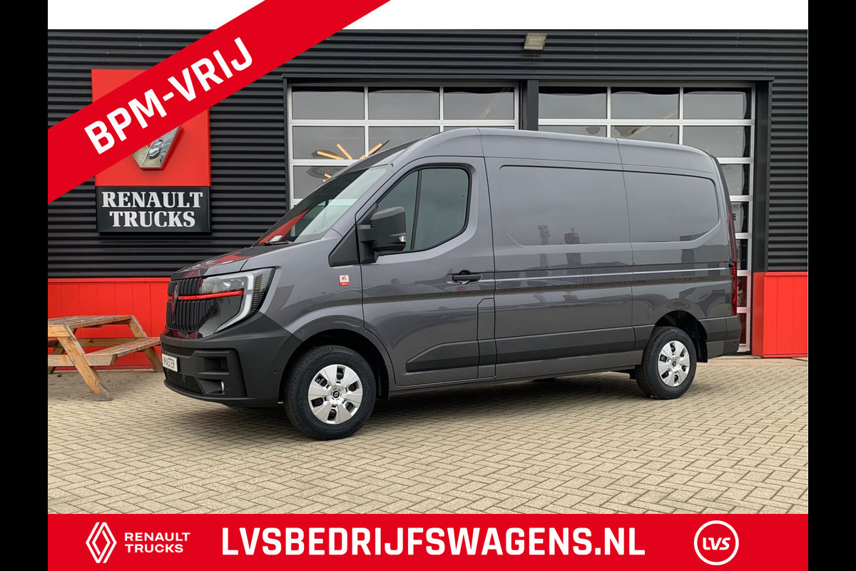 Renault Master T35 2.0 dCi 150 PK L2H2 Multimedia met Google services, Camera, Trekhaak, Apple carplay, Verwarmde voorruit.