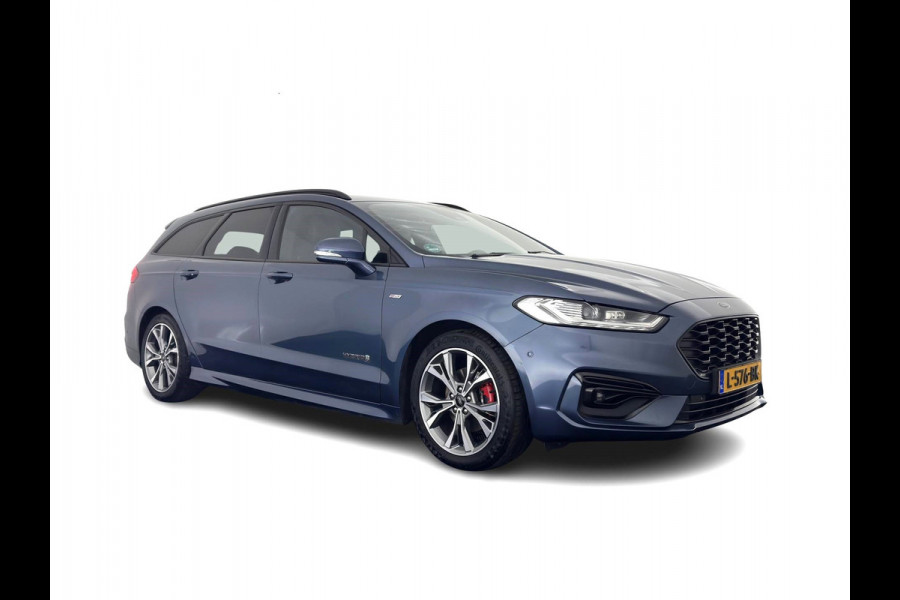 Ford Mondeo Wagon 2.0 IVCT HEV ST-Line (INCL.BTW) *LEATHER-MICROFIBRE | ADAPTIVE-CRUISE | FULL-LED | MEMORY-PACK | BLIND-SPOT | HEATED-COMFORTSEATS | CAMERA | KEYLESS | DAB+ | NAVI-FULLMAP | 18''ALU | TOWBAR*