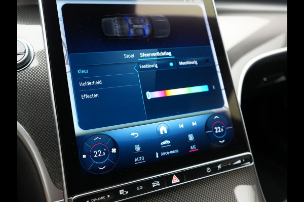 Mercedes-Benz C-Klasse Estate 300 e AMG Line Plug In Hybrid 313pk Dealer O.H PHEV | Trekhaak af Fabriek | Adaptive Cruise | 360 Camera | Digital LED | Burmester Soundsystem | Alcantara Sportstoelen Verwarmd | Sfeerverlichting | Keyless |