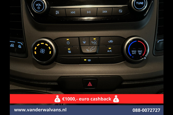 Ford Transit Custom 2.0 TDCI L2H1 Euro6 Airco | Apple Carplay | Camera | Cruisecontrol | LED Parkeersensoren, Android Auto, Bijrijdersbank, Verwarmde voorruit, 2800kg trekvermogen