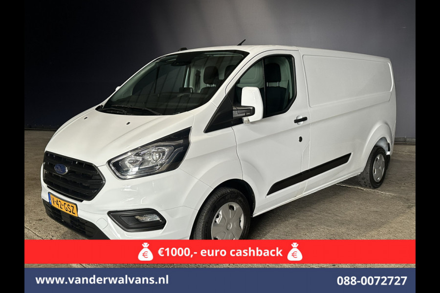Ford Transit Custom 2.0 TDCI L2H1 Euro6 Airco | Apple Carplay | Camera | Cruisecontrol | LED Parkeersensoren, Android Auto, Bijrijdersbank, Verwarmde voorruit, 2800kg trekvermogen