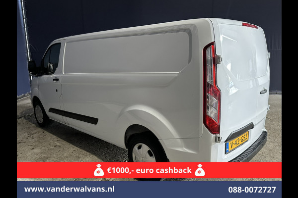 Ford Transit Custom 2.0 TDCI L2H1 Euro6 Airco | Apple Carplay | Camera | Cruisecontrol | LED Parkeersensoren, Android Auto, Bijrijdersbank, Verwarmde voorruit, 2800kg trekvermogen