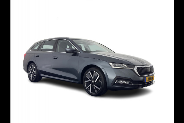 Škoda Octavia Combi 1.5 TSI First Edition (INCL.BTW) *FULL-LED | DIGI-COCKPIT | ADAPTIVE-CRUISE | LANE-ASSIST | HEATED-COMFORTSEATS | KEYLESS | AMBIENT-LIGHT | DAB+ | PRIVACY-GLASS | NAVI-FULLMAP | 18''ALU | TOWBAR*