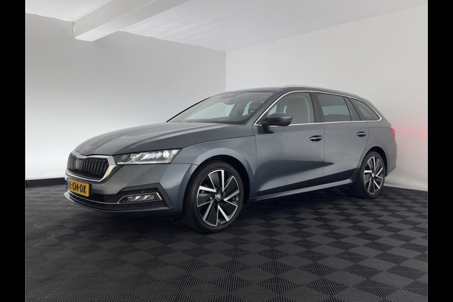 Škoda Octavia Combi 1.5 TSI First Edition (INCL.BTW) *FULL-LED | DIGI-COCKPIT | ADAPTIVE-CRUISE | LANE-ASSIST | HEATED-COMFORTSEATS | KEYLESS | AMBIENT-LIGHT | DAB+ | PRIVACY-GLASS | NAVI-FULLMAP | 18''ALU | TOWBAR*