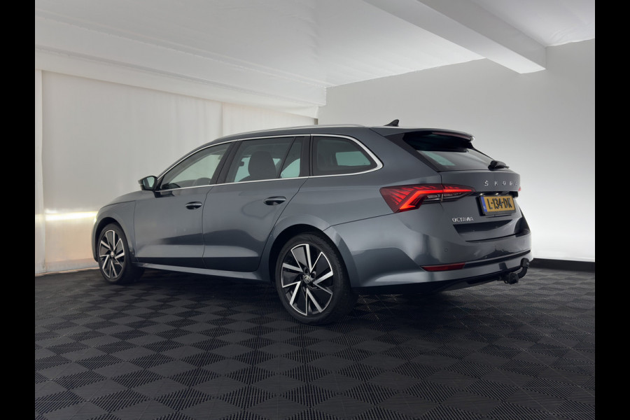 Škoda Octavia Combi 1.5 TSI First Edition (INCL.BTW) *FULL-LED | DIGI-COCKPIT | ADAPTIVE-CRUISE | LANE-ASSIST | HEATED-COMFORTSEATS | KEYLESS | AMBIENT-LIGHT | DAB+ | PRIVACY-GLASS | NAVI-FULLMAP | 18''ALU | TOWBAR*