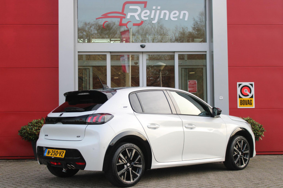 Peugeot 208 1.2 130PK AUTOMAAT GT PACK | BLACK PACK | PANORAMA DAK | ALCANTARA BEKLEDING | ACHTERUITRIJ CAMERA | ADAPTIVE CRUISE CONTROL | FULL LED KOPLAMPEN | 3-D INSTRUMENTENPANEEL | STOEL VERWARMING | 17" LICHTMETALEN VELGEN | ALL SEASON BANDEN | DODEHOEK DETECTIE | NAVIGATIE | APPLE CARPLAY/ANDROID AUTO | DAB+ RADIO |