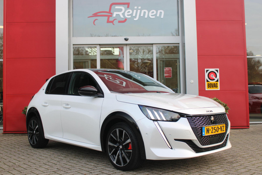 Peugeot 208 1.2 130PK AUTOMAAT GT PACK | BLACK PACK | PANORAMA DAK | ALCANTARA BEKLEDING | ACHTERUITRIJ CAMERA | ADAPTIVE CRUISE CONTROL | FULL LED KOPLAMPEN | 3-D INSTRUMENTENPANEEL | STOEL VERWARMING | 17" LICHTMETALEN VELGEN | ALL SEASON BANDEN | DODEHOEK DETECTIE | NAVIGATIE | APPLE CARPLAY/ANDROID AUTO | DAB+ RADIO |