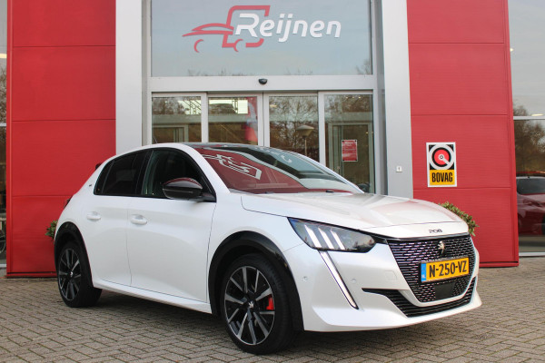 Peugeot 208 1.2 130PK AUTOMAAT GT PACK | BLACK PACK | PANORAMA DAK | ALCANTARA BEKLEDING | ACHTERUITRIJ CAMERA | ADAPTIVE CRUISE CONTROL | FULL LED KOPLAMPEN | 3-D INSTRUMENTENPANEEL | STOEL VERWARMING | 17" LICHTMETALEN VELGEN | ALL SEASON BANDEN | DODEHOEK DETECTIE | NAVIGATIE | APPLE CARPLAY/ANDROID AUTO | DAB+ RADIO |
