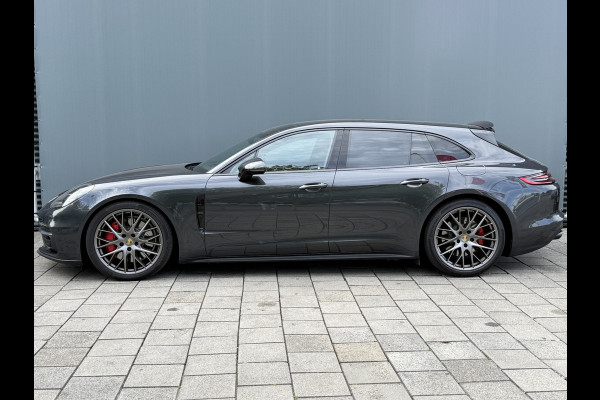 Porsche Panamera Sport Turismo BWJ 2019 | 2.9 601PK 4 E-Hybrid NL AUTO | LEER | PANO | 21'' LMV | CAMERA | LEER | AD CRUISE | CARPLAY | BOSE | PDC | LUCHTVERING