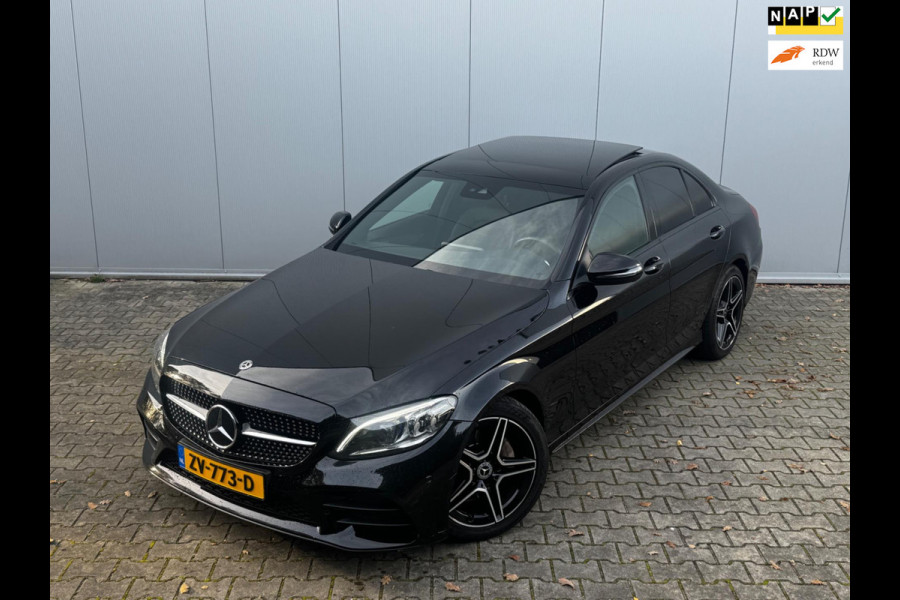 Mercedes-Benz C-Klasse C180 AMG BUSINESS SOLUTIONS PANORAMADAK VIRTUAL ORIGINEEL NEDERLANDS DEALER NAP