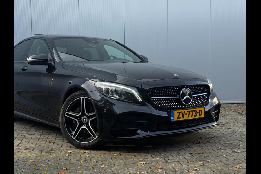 Mercedes-Benz C-Klasse C180 AMG BUSINESS SOLUTIONS PANORAMADAK VIRTUAL ORIGINEEL NEDERLANDS DEALER NAP