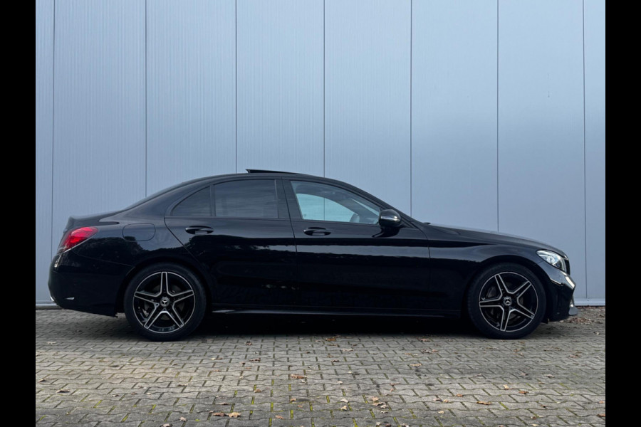 Mercedes-Benz C-Klasse C180 AMG BUSINESS SOLUTIONS PANORAMADAK VIRTUAL ORIGINEEL NEDERLANDS DEALER NAP