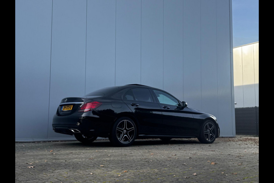 Mercedes-Benz C-Klasse C180 AMG BUSINESS SOLUTIONS PANORAMADAK VIRTUAL ORIGINEEL NEDERLANDS DEALER NAP