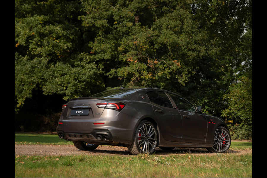 Maserati Ghibli 3.8 V8 Trofeo 580pk | Carbon Ext. Pack | Driver Ass. Pack + | Harman/Kardon | Stoelventilatie