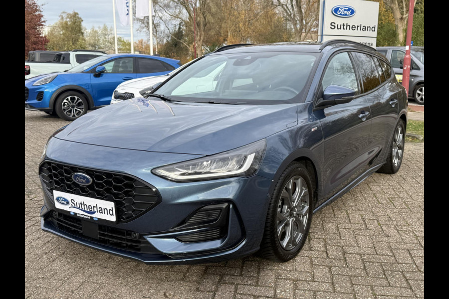 Ford FOCUS Wagon 1.0 EcoBoost Hybrid ST Line X 155pk | Trekhaak afneembaar | Panoramadak | Bang&Olufsen | Adaptive cruise control | Winter Pack | All season banden | Camera
