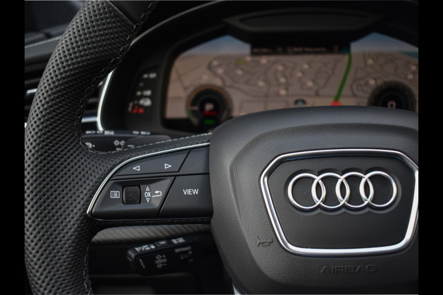 Audi Q8 60 TFSI e QUATTRO PRO LINE S COMPETITION | PANORAMADAK | 4 WIEL BESTURING | ALCANTARA HEMEL | AMBIANCE VERLICHTING | STOELMASSAG