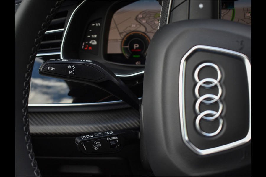 Audi Q8 60 TFSI e QUATTRO PRO LINE S COMPETITION | PANORAMADAK | 4 WIEL BESTURING | ALCANTARA HEMEL | AMBIANCE VERLICHTING | STOELMASSAG