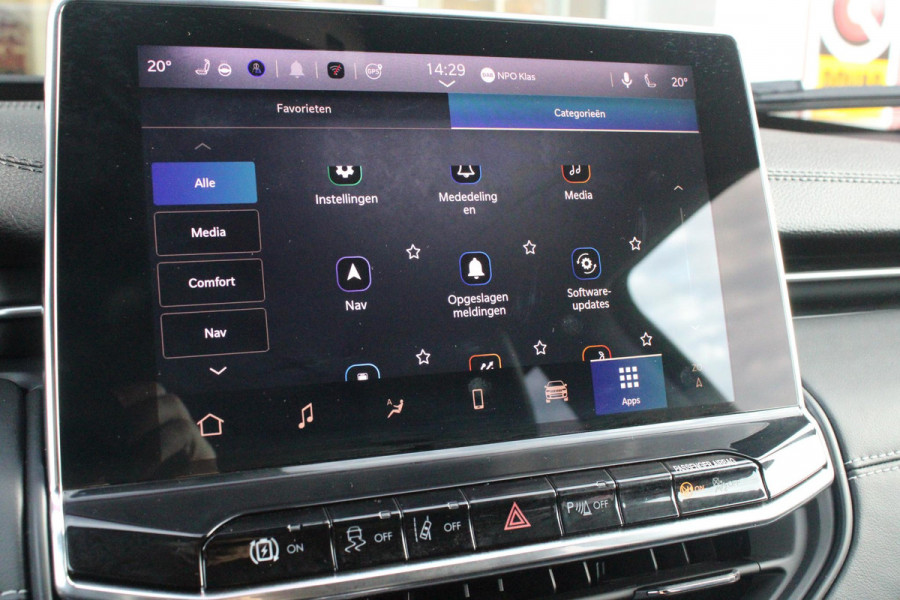 Jeep Compass 4xe 240PK Plug-in Hybrid ELECTRIC S | PANORAMSICH SCHUIF/KANTEL DAK | STOEL/STUUR VERWARMING | ALL SEASON BANDEN | 19" LICHTMETALEN VELGEN "GLOSSY BLACK" | ELEKTRISCH BEDIENBARE BESTUURDERSSTOEL | LEDEREN BEKLEDING | ADAPTIVE CRUISE CONTROL | NAVIGATIE | DRAADLOZE APPLE CARPLAY/ANDROID AUTO | DRAADLOZE TELEFOONLADER | DAB+ RADIO | ELEKTRISCH BEDIENBARE ACHTERKLEP | ACHTERUITRIJ CAMERA | KEYLESS ENTRY/START |