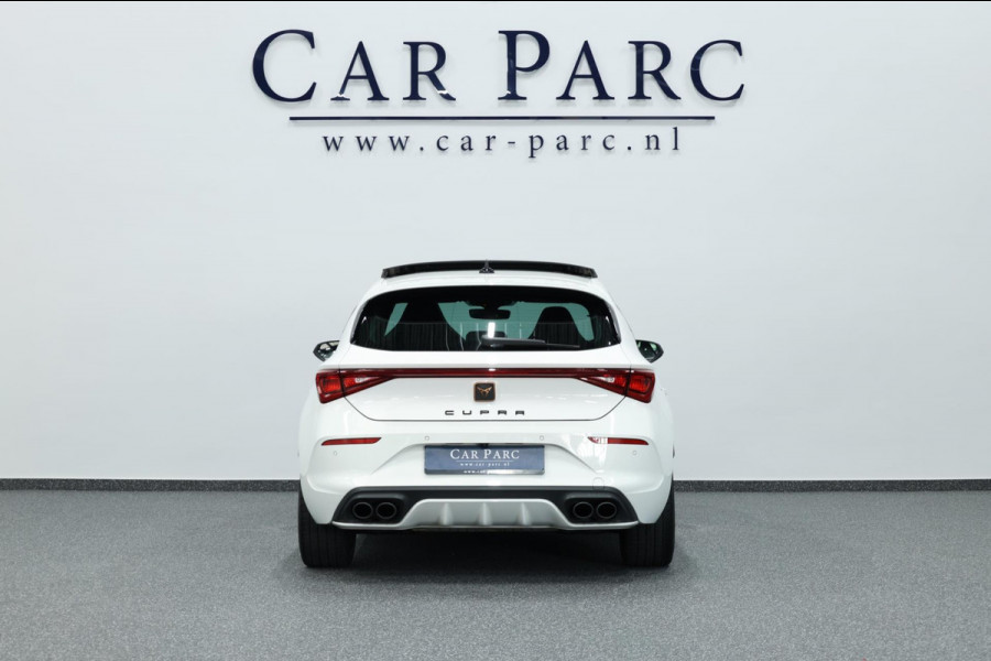 CUPRA Leon 2.0 TSI VZ 300+PK LED/VIRTUAL/SFEER/PANO/HALF LEER+S.VERWARMING/19"/CAM/ACC/ECC/12 MDN GARANTIE!