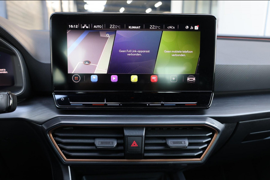 CUPRA Leon 2.0 TSI VZ 300+PK LED/VIRTUAL/SFEER/PANO/HALF LEER+S.VERWARMING/19"/CAM/ACC/ECC/12 MDN GARANTIE!