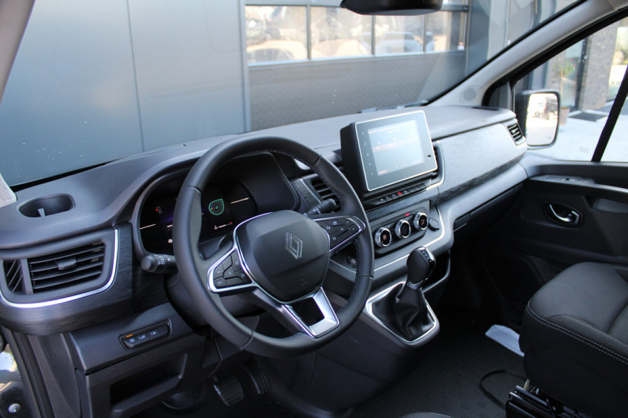 Renault Trafic 2.0 Blue dCi 170pk T29 L2H1 Extra DC - 2x Schuifdeur - Carplay - LED - Blind Spot - Navigatie - Camera - Trekhaak - Stoelverwarm