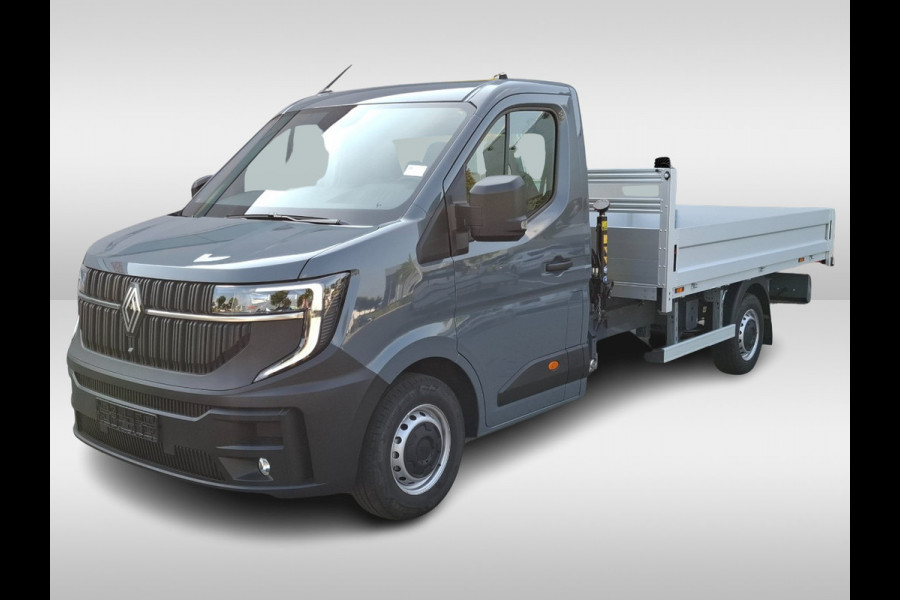 Renault Master 2.0 dCi 170pk L3 Open Laadbak met Hydraulische Kraan