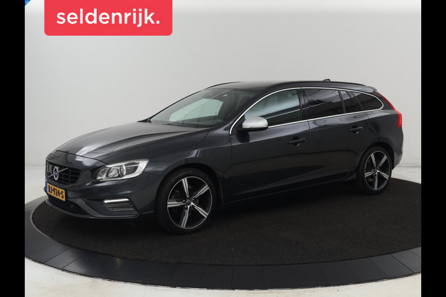 Volvo V60 2.0 T4 R Design | Stoel & stuurverwarming | Adaptive cruise | Trekhaak | Bi-Xenon | Camera | Achterbankverwarming | Keyless | Navigatie | Parkeerhulp | Bluetooth | Climate control