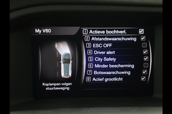 Volvo V60 2.0 T4 R Design | Stoel & stuurverwarming | Adaptive cruise | Trekhaak | Bi-Xenon | Camera | Achterbankverwarming | Keyless | Navigatie | Parkeerhulp | Bluetooth | Climate control