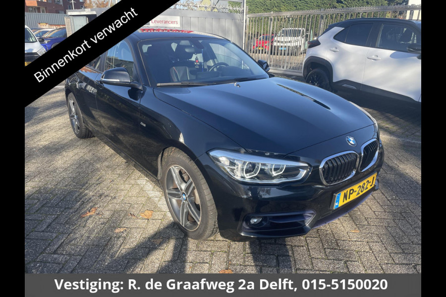 BMW 1-serie 118d High Executive Automaat | Navigatie | Leder | Stoelverwarming |