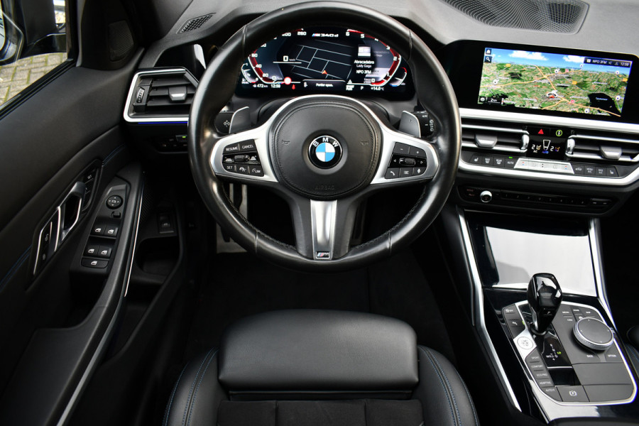 BMW 3 Serie Touring M340d xDrive Pano ACC HiFi El-zetels Adp-onderstel 19inch