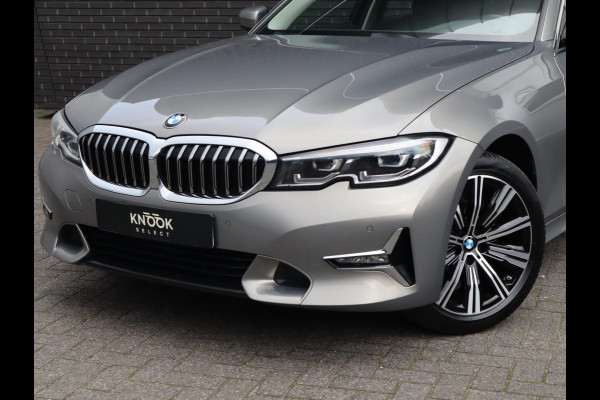 BMW 3 Serie Touring 318i Executive Luxury Line Automaat / Live Cockpit Professional / Trekhaak / Elektrisch Verstelbare Sportstoelen / LED / 18 Inch / Leder / Hifi / Chrome Line / DAB / Parkeersensoren voor+achter