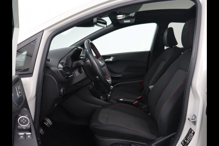 Ford Fiesta 1.0 EcoBoost ST-Line | Panoramadak | Camera | Carplay | Full LED | Verwarmde voorruit | Navigatie | Climate control | Cruise control | Parkeerhulp | Bluetooth